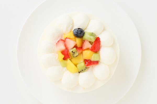 ケーキ フルーツデコレーションケーキ 5号 デコレーションケーキ フルーツケーキ ショートケーキ フルーツ お菓子 菓子 洋菓子 焼菓子 おやつ デザート スイーツ お祝い 長野 信州