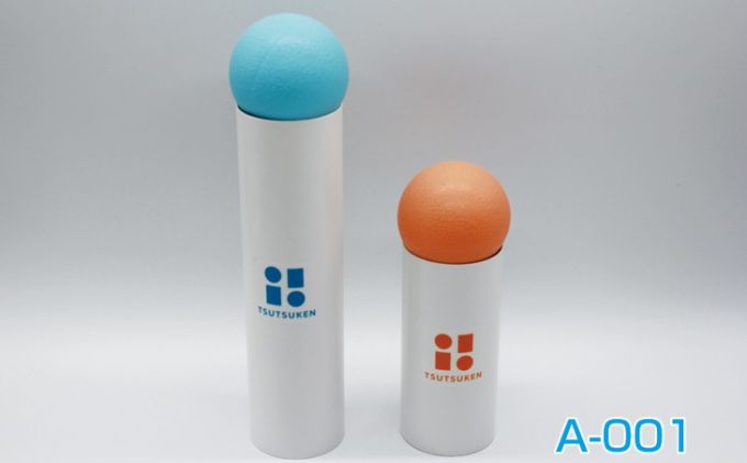 【グッド・トイ2021 多世代交流賞受賞】自宅で軽スポーツ＆免疫力UP！ニュースポーツ「筒けん」ロング＆ショートセットA-002ロング　スノーオレンジ／ショート　スノーミント