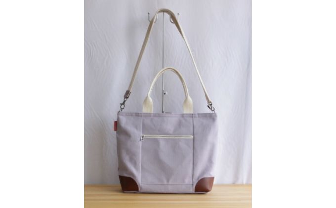 川北かばん（3WAYトートバッグ）アイスグレー