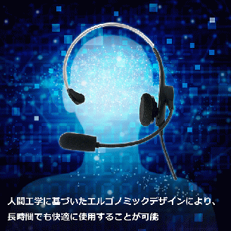 SOUND WARRIOR片耳軽量ヘッドセット（SW-H1）