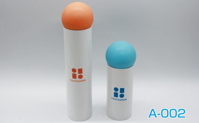 【グッド・トイ2021 多世代交流賞受賞】自宅で軽スポーツ＆免疫力UP！ニュースポーツ「筒けん」ロング＆ショートセットA-002ロング　スノーオレンジ／ショート　スノーミント