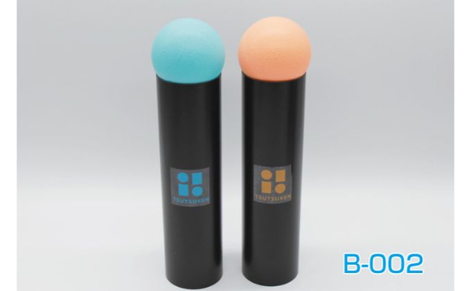 【グッド・トイ2021 多世代交流賞受賞】自宅で軽スポーツ＆免疫力UP！ニュースポーツ「筒けん」ロング2本セットB-002ブラックミント＆ブラックオレンジ