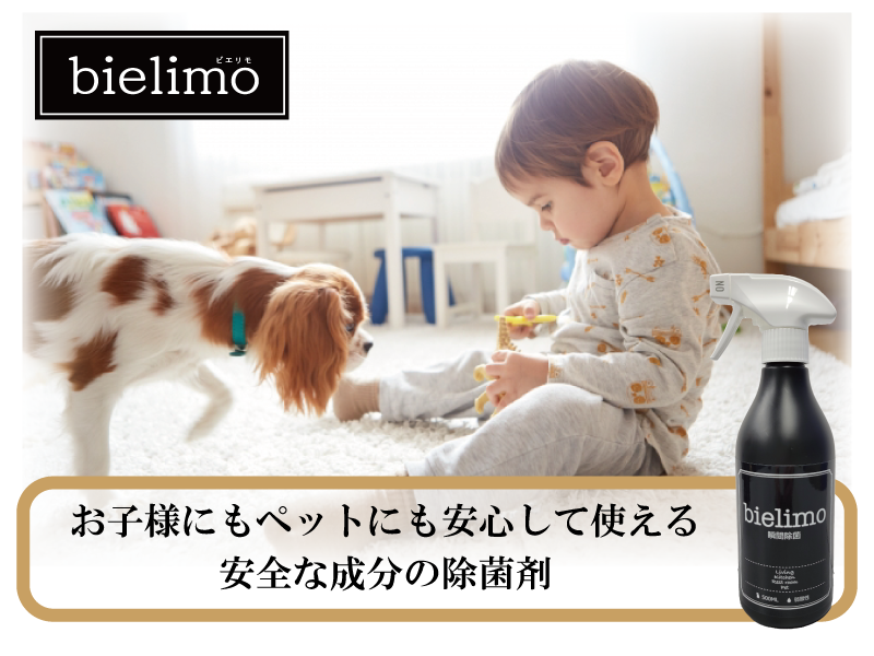 【除菌剤ビエリモ】10リットル詰替（空スプレー付）