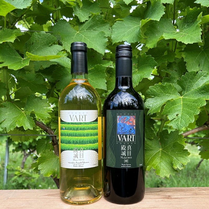 【長野県上田市産ぶどう100％】VART 赤ワイン＋白ワインセット