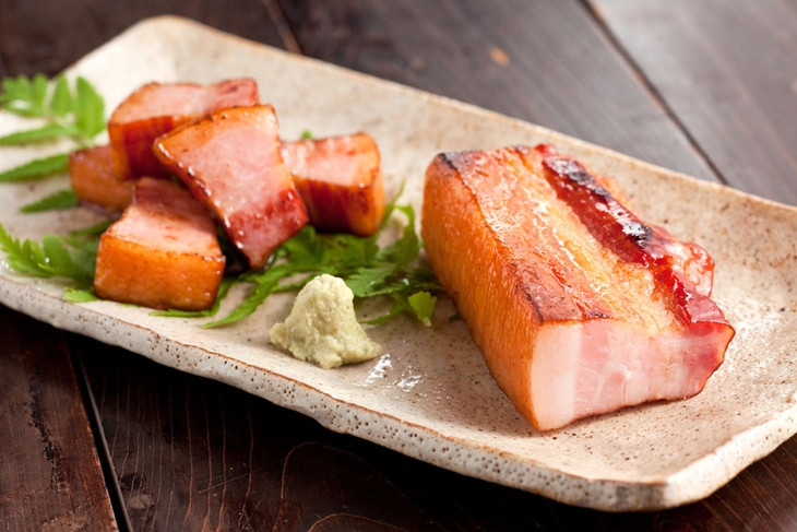 つるし燻り ベーコン 330g 2個 信州ハム