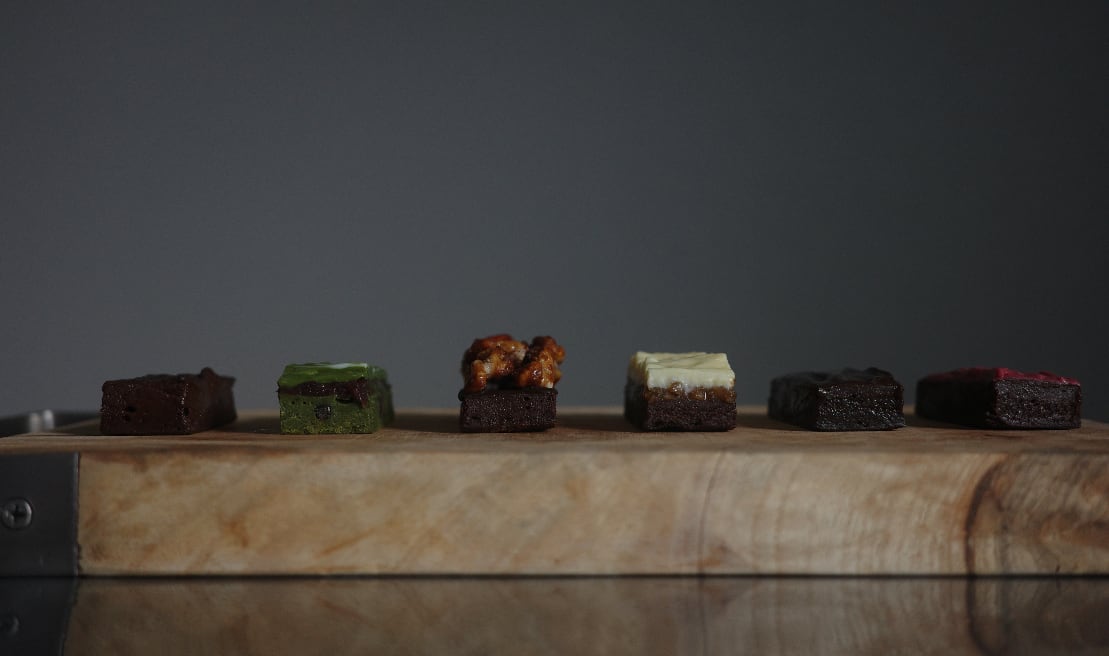 ブラウニー 専門店 の ブラウニー 定番 6本入り（全6種）簡易 包装 タイプ | お菓子 菓子 洋菓子 スイーツ デザート おやつ ブラウニー キャラメリゼナッツ 抹茶小豆 フランボワーズ エスプレッソ レモン プレーン 長野県 飯田市 信州