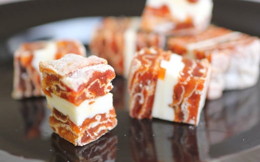 幻のカルピスバターを使った逸品　市田柿ミルフィーユ3本セット