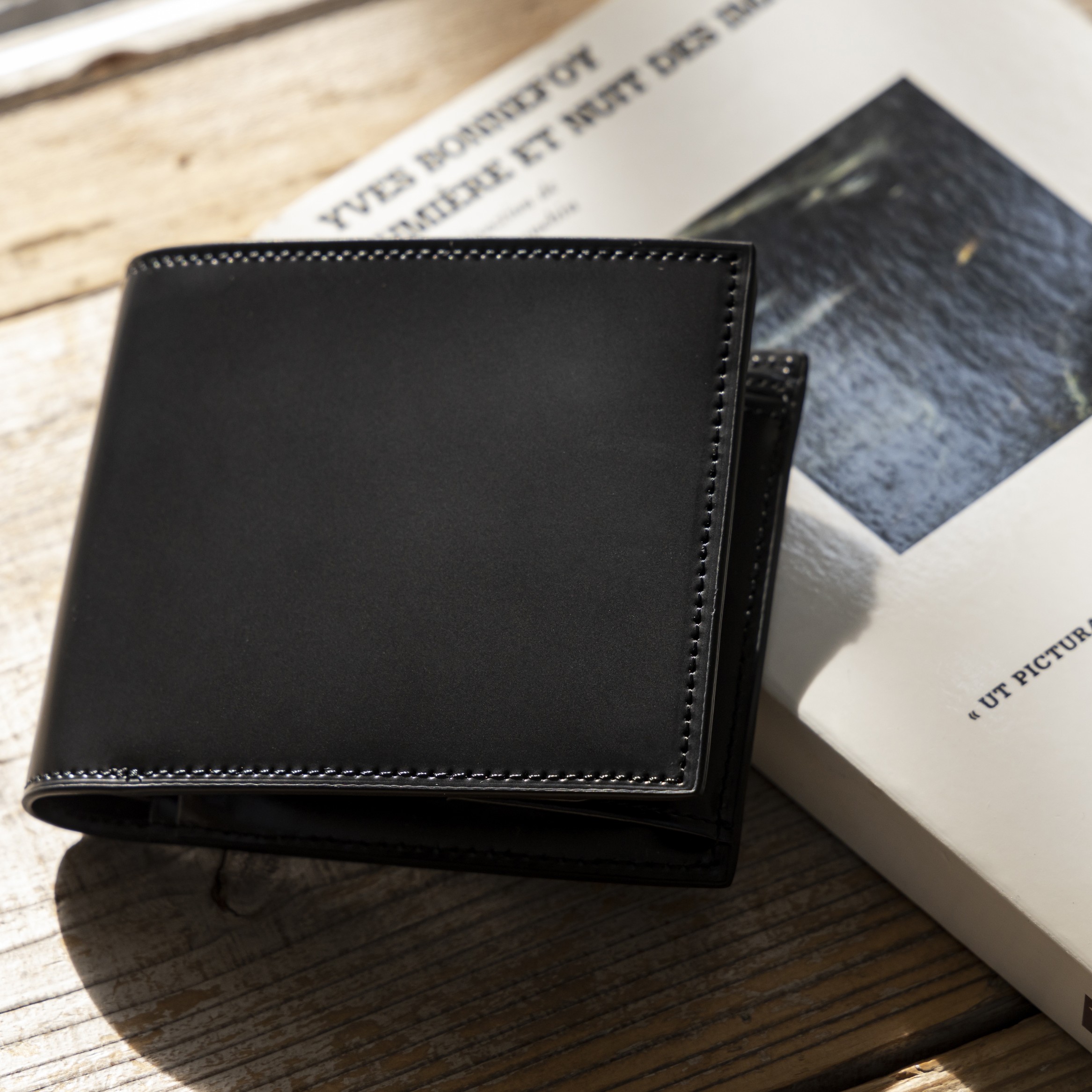 コードバン 二つ折り 財布 FLYING HORSE ( フライングホース ) | 財布 革 ホース レザー 長野県 飯田市