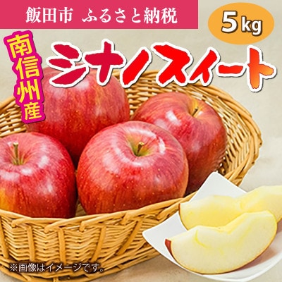 [数量限定]南信州産 りんご シナノスイート 5kg箱