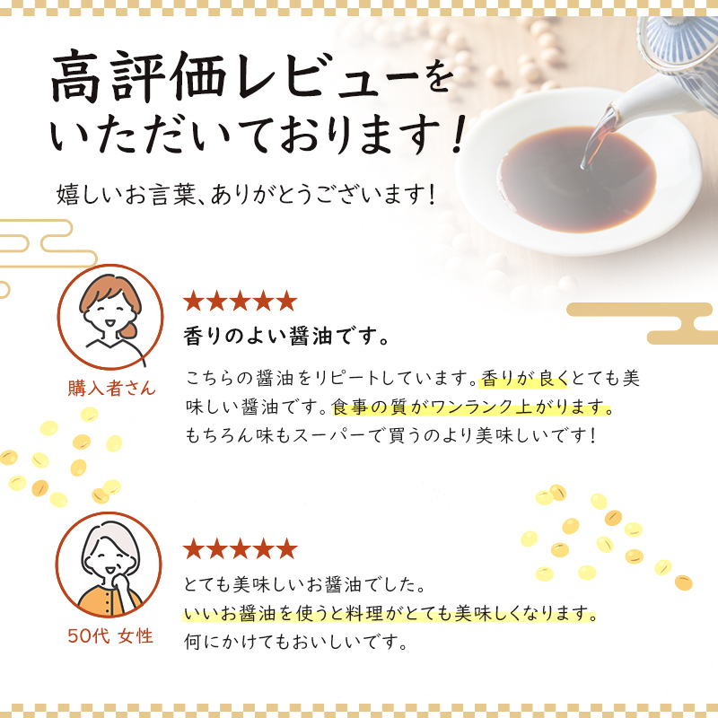 酢久商店　生じょうゆ720ml×3本セット