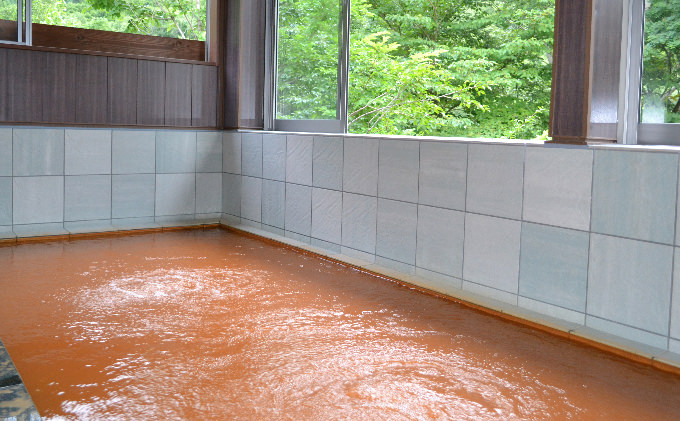 【赤褐色の秘湯入浴券付】天狗温泉浅間山荘ロフト付きコテージ宿泊券