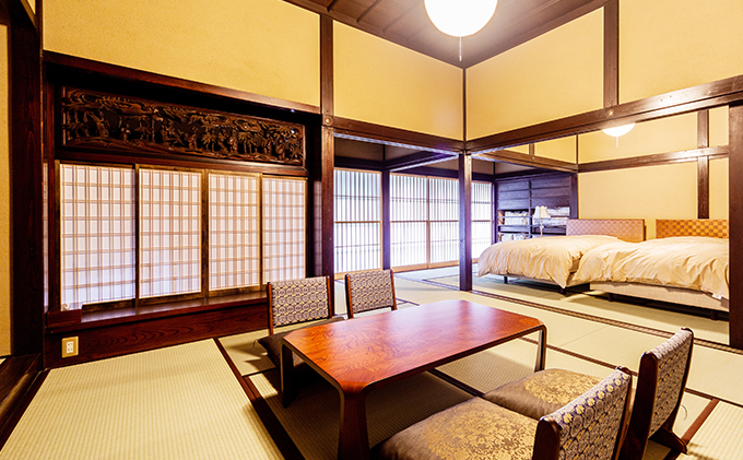 江戸期の小諸を満喫　脇本陣の宿 粂屋(くめや) 殿様の部屋ペア1泊券（朝食付）