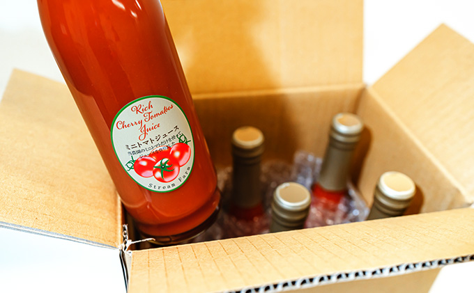 ミニトマトジュース500ml×6本セット