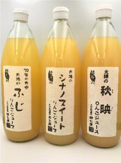 田七屋のリンゴジュース おまかせ2本セット