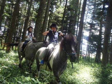 まきば軽井沢　ほっこり50分乗馬体験  1名様