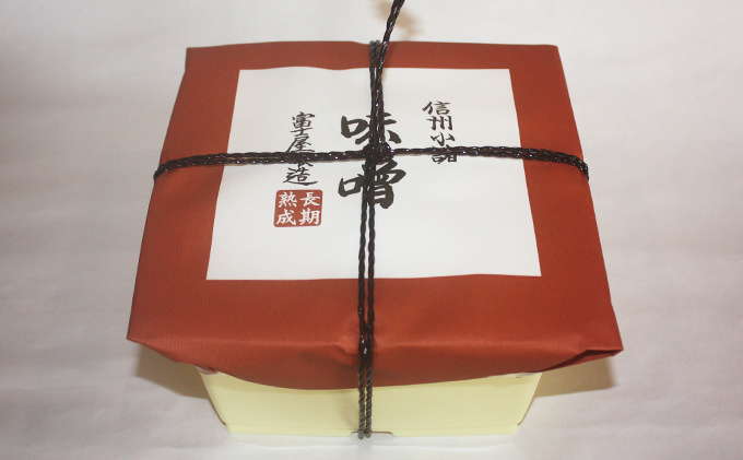 信州みそ甘口と中辛３ｋｇポリ樽詰