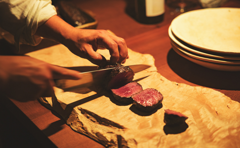 【ディナー・ペアリング付】 浅間山を望む薪火ダイニングsong ディナーチケット（子ども1名様）長野　信州 観光 ワイン グルメ ローカルガストロノミー リフレッシュ チケット