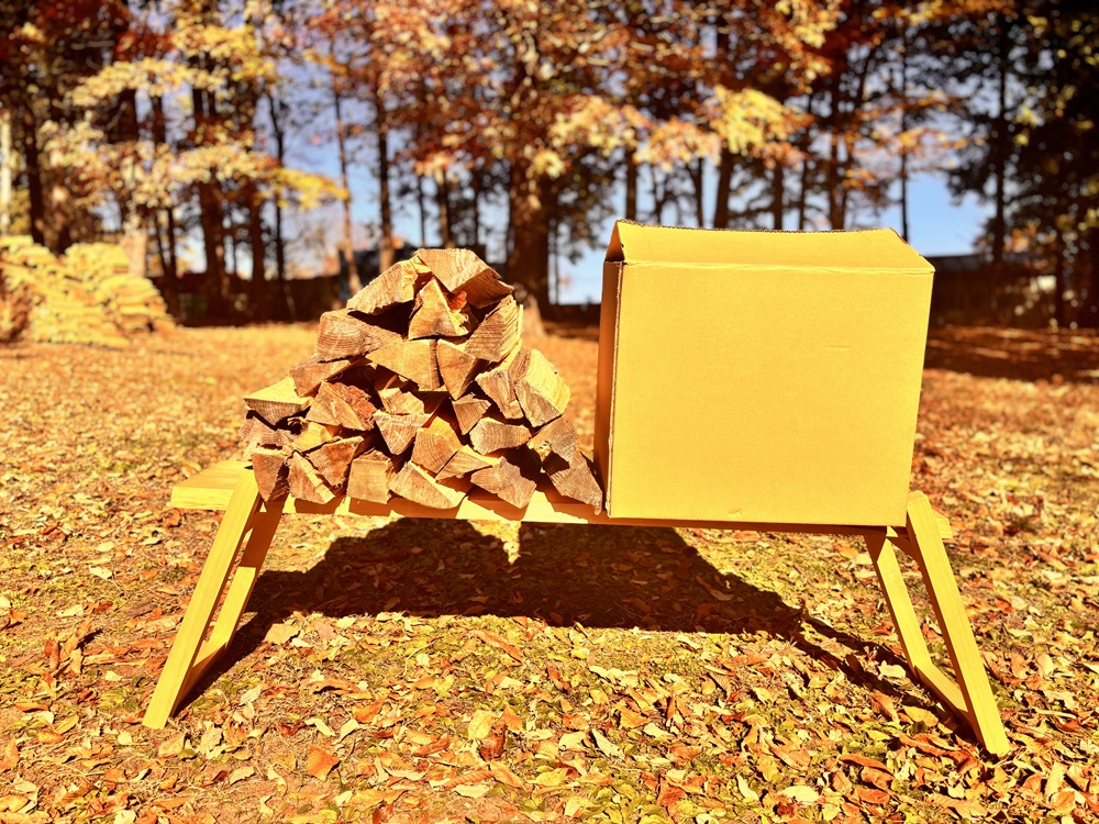 薪 信州産 松の薪 薪1箱 約20キロ 薪長さ：35cm｜伊那 薪 松 キャンプ 伊那産 松の薪 暖かい アウトドア おすすめ ふるさと納税【008-29】