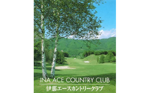 【010-45】伊那エースカントリークラブ　ゴルフ場利用補助券　3000円分