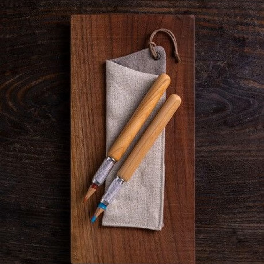 い～な里山の鉛筆軸　さくら【010-29】｜高遠 さくら 鉛筆軸 桜材 鉛筆軸 手作り 丁寧な暮らし 木の文具　里山 保全 木工 文房具 伊那 里山 鉛筆軸 桜