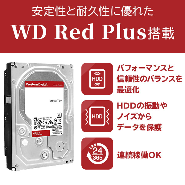 【069-10】ロジテック HDD 2TB USB3.1(Gen1) / USB3.0 国産 TV録画 省エネ静音 外付け ハードディスク テレビ 3.5インチ 4K録画 PS4/PS4 Pro/PS5対応【LHD-ENA020U3WRH】