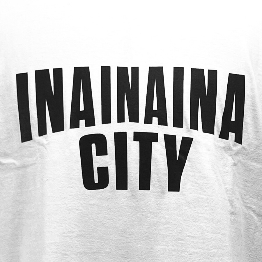 INA CITY Tシャツ ホワイトXXLサイズ | アパレル 服 洋服 Tシャツ ロゴT シャツ 伊那デザイン シンプルT ホワイト ブラック ご当地T ローカルブランド カジュアル 伊那市 ふるさと納税