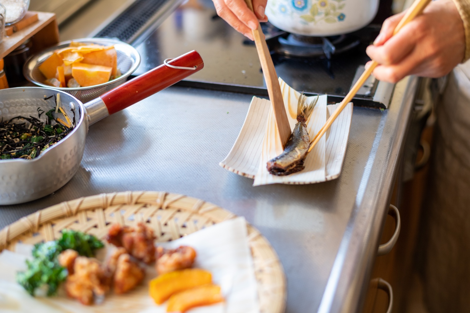 信州経木Shiki（short20/middle20+紐付）｜信州 伊那 包装材 お弁当 弁当 保存 包み ラッピング 森 森林 木 アカマツ 経木 伝統 料理【007-07】