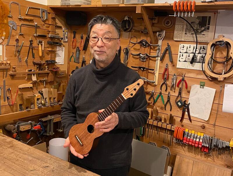 イナジャラウクレレ　Ina Jarrah Ukulele｜ウクレレ ギター 音楽 楽器 工芸品 サウンド ハワイ ハワイアン 伊那市 ふるさと納税【550-01】