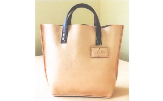 伊那谷産鹿革使用 ミニトートバッグ（革色を1つお選びください：赤、黒、白、茶、青、緑、黄）｜トートバック ミニトート 伊那 革 おしゃれ 選べる色 伊那 信州 長野県【062-01】