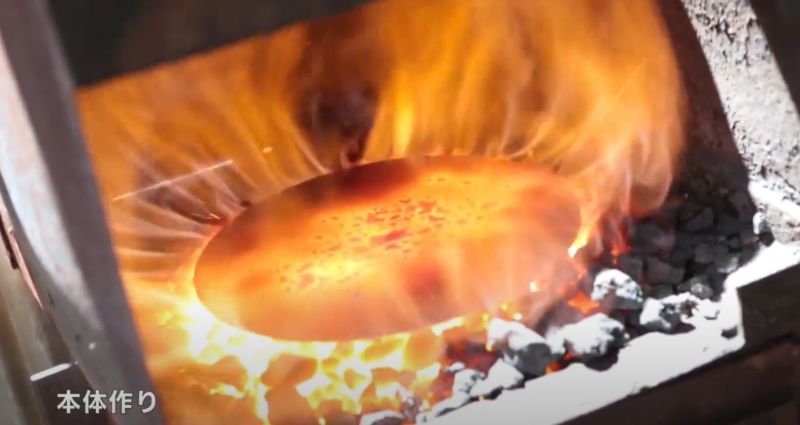 フライパン 約24cm 手作り 手打ち 鍛造 たんぞう 日用品 料理 料理道具 長野県 伊那市 【041-01】