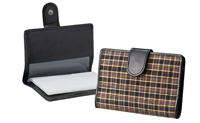 「伝統的工芸品」伊那紬（カードケース）