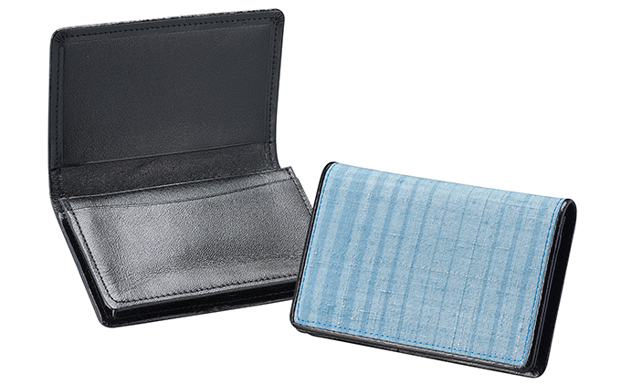 「伝統的工芸品」伊那紬（名刺入）