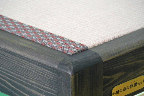 【長野県産ひのき活用】畳スツール