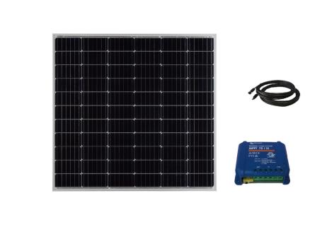 【キャンピングカー向け】太陽光パネル（200W） ＋ コントローラセット【MPPT】
