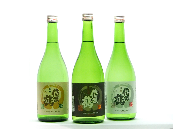 信濃鶴「飲み比べ３本セット」（720ml×3本） 日本酒 純米吟醸酒　純米大吟醸酒 詰め合わせ