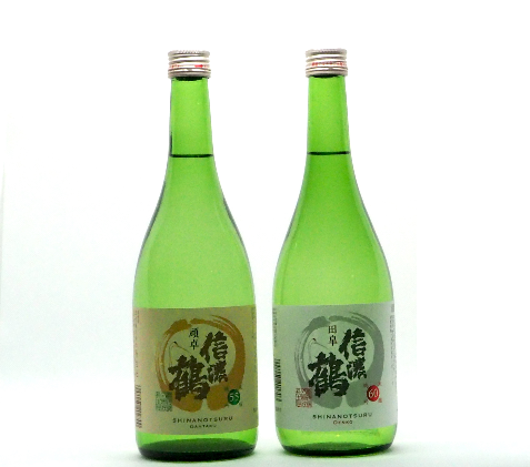 信濃鶴「定番セット」（720ml×2本） 純米吟醸酒 純米吟醸酒　詰め合わせ