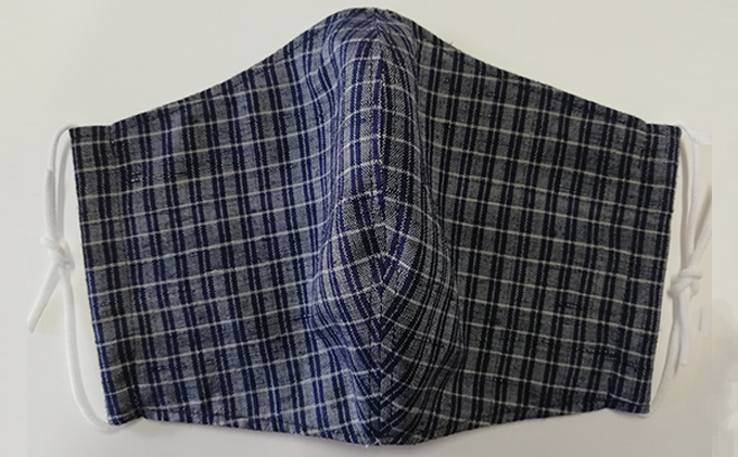 【数量限定】「伝統的工芸品」伊那紬（マスク）タイプC