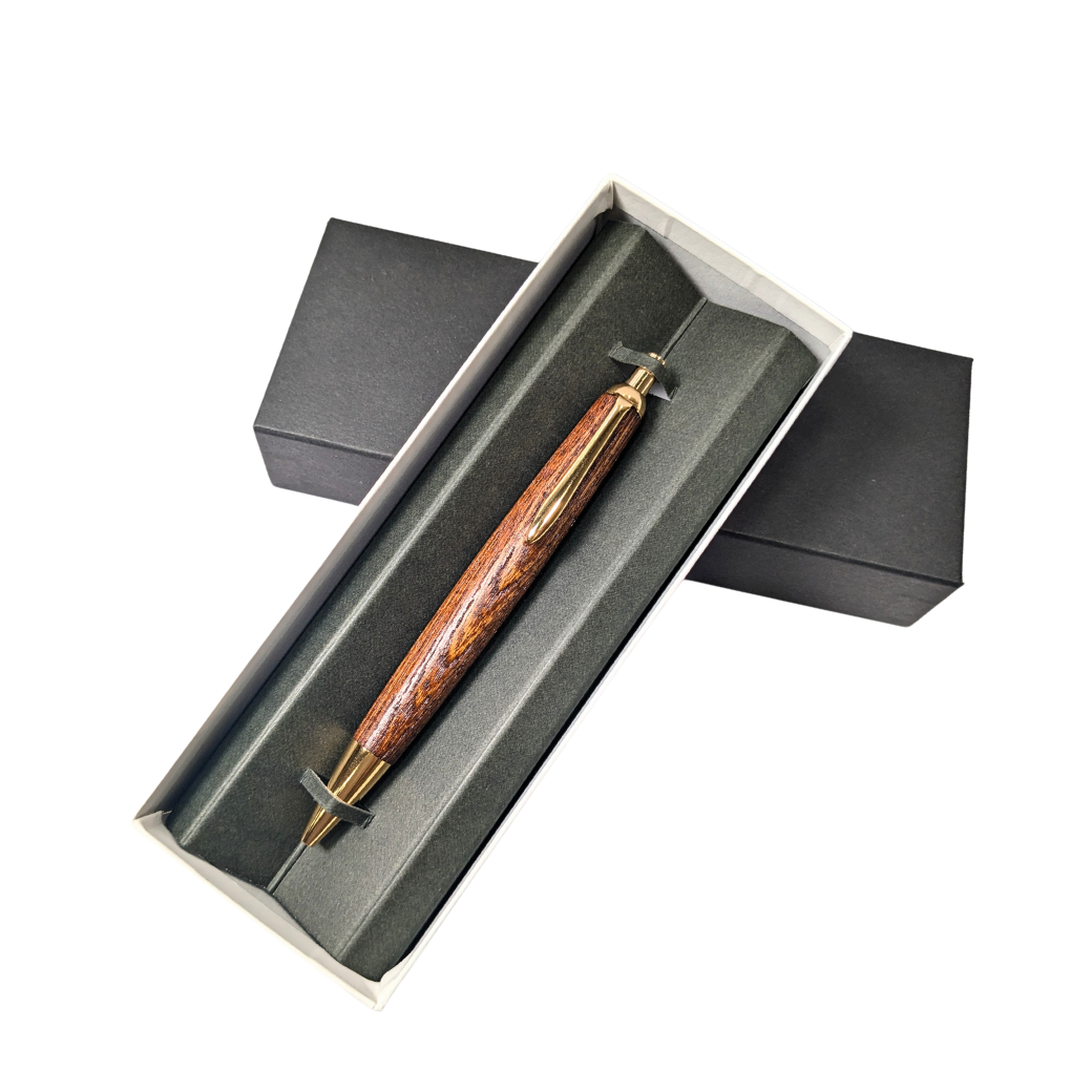 伝統工芸「拭き漆のボールペン」（生漆）(Aa-001)