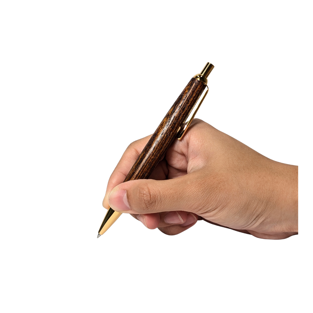 伝統工芸「拭き漆のボールペン」（生漆）(Aa-001)