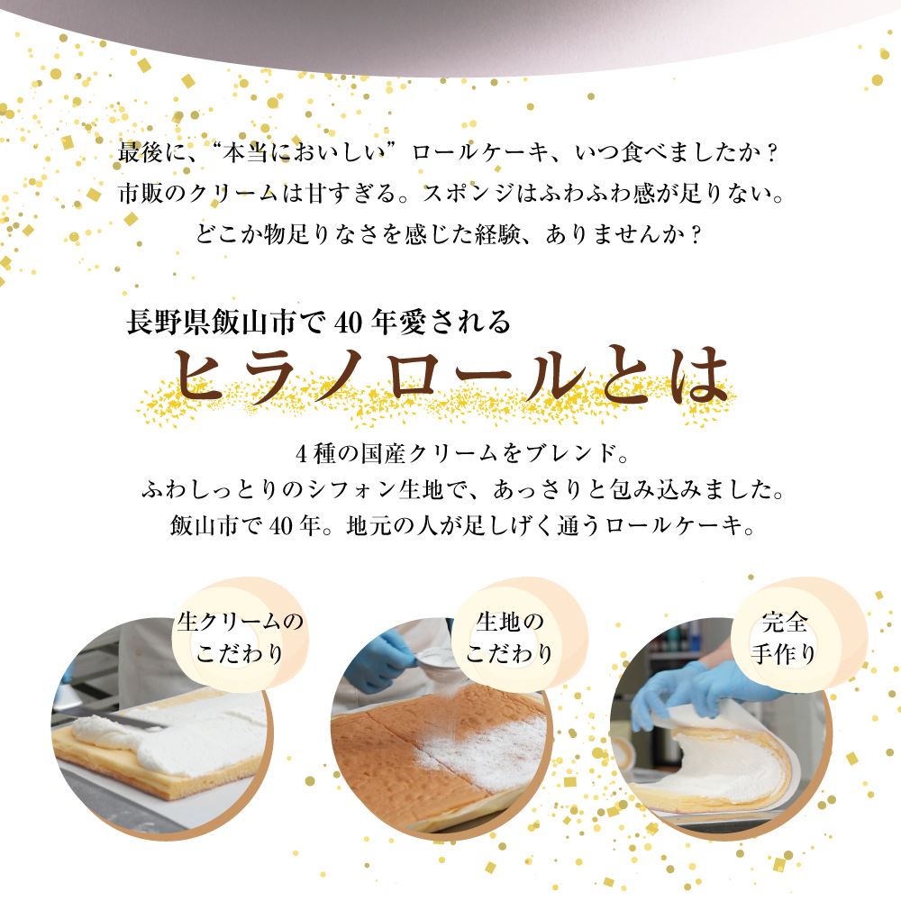 ロールケーキ 2本 冷凍 ｜ 自分用 お取り寄せ スイーツ プチギフト ケーキ お菓子 洋菓子 プレゼント 誕生日 敬老の日 ハロウィン 七五三 ギフト 贈り物 クリーム 生クリーム 出産祝い 内祝い もらって嬉しい 人気 送料無料 ヒラノロールヒラノロール（Bt-001）