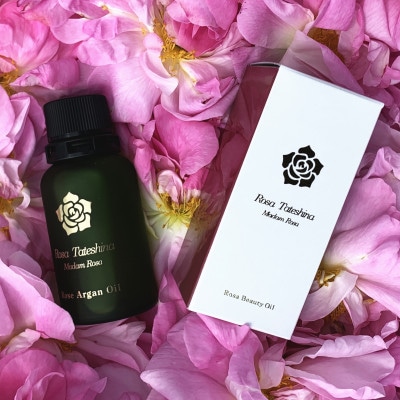 ローズ・アルガンオイル(アルガンオイルに甘く優雅に香る薔薇の香りを添えて)