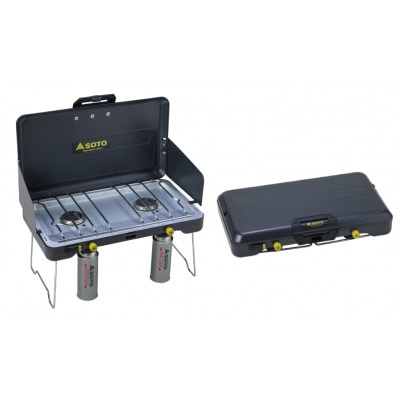 屋外キッチン IN＆OUT コンロワゴン(ガスコンロ付き)