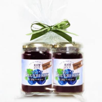 信州蓼科高原産果実の手作りジャム(プレザーブスタイル) ブルーベリー 140g×2個セット/BB