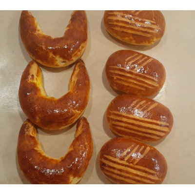 焼き菓子パン2種(ボイゲル3個 フリュイ4個)【配送不可地域：離島】