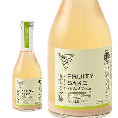 仮面の女神 クラフトドブロク りんご・もも・ルバーブ(300ml×各1本)　信州味噌の丸井伊藤商店