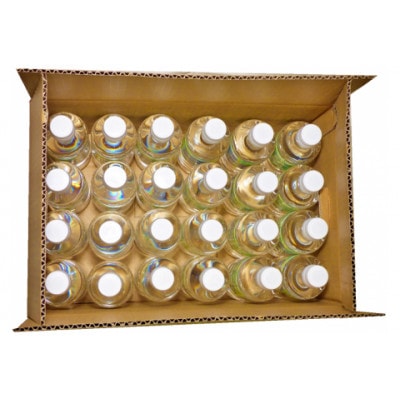 蓼科の天然水ラベルレスボトル 500ml×24本 長野県茅野市からお届け