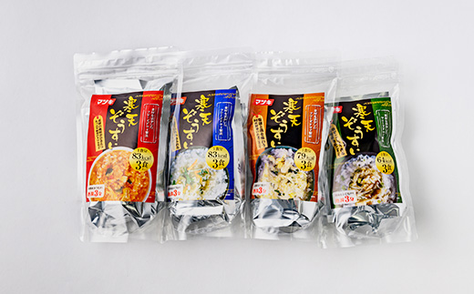 寒天雑炊4種×各3食セット