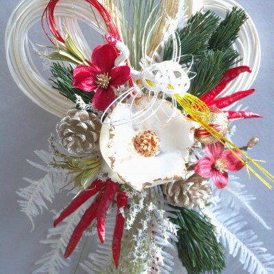 お正月飾りと信州蕎麦の年越しセット(D)