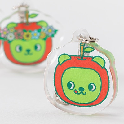 【長野県PRキャラクター】アルクマ コロコロキーホルダー 3種セット