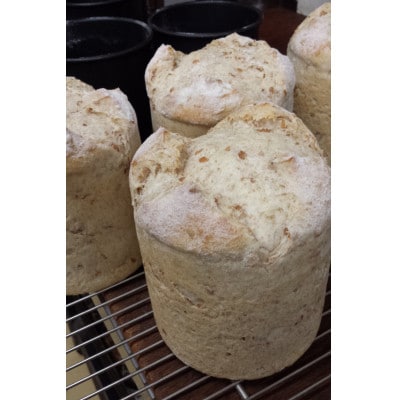 信州産玄麦 玄さんパン 4個【配送不可地域：離島】